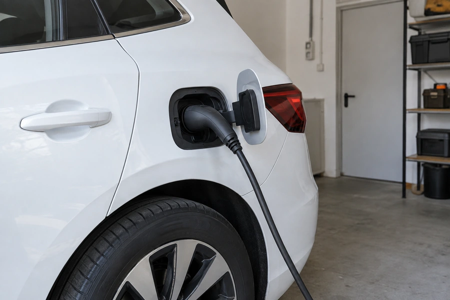 Imagen de la pregunta: Durante su funcionamiento, ¿emite un vehículo eléctrico de batería gases por un tubo de escape?